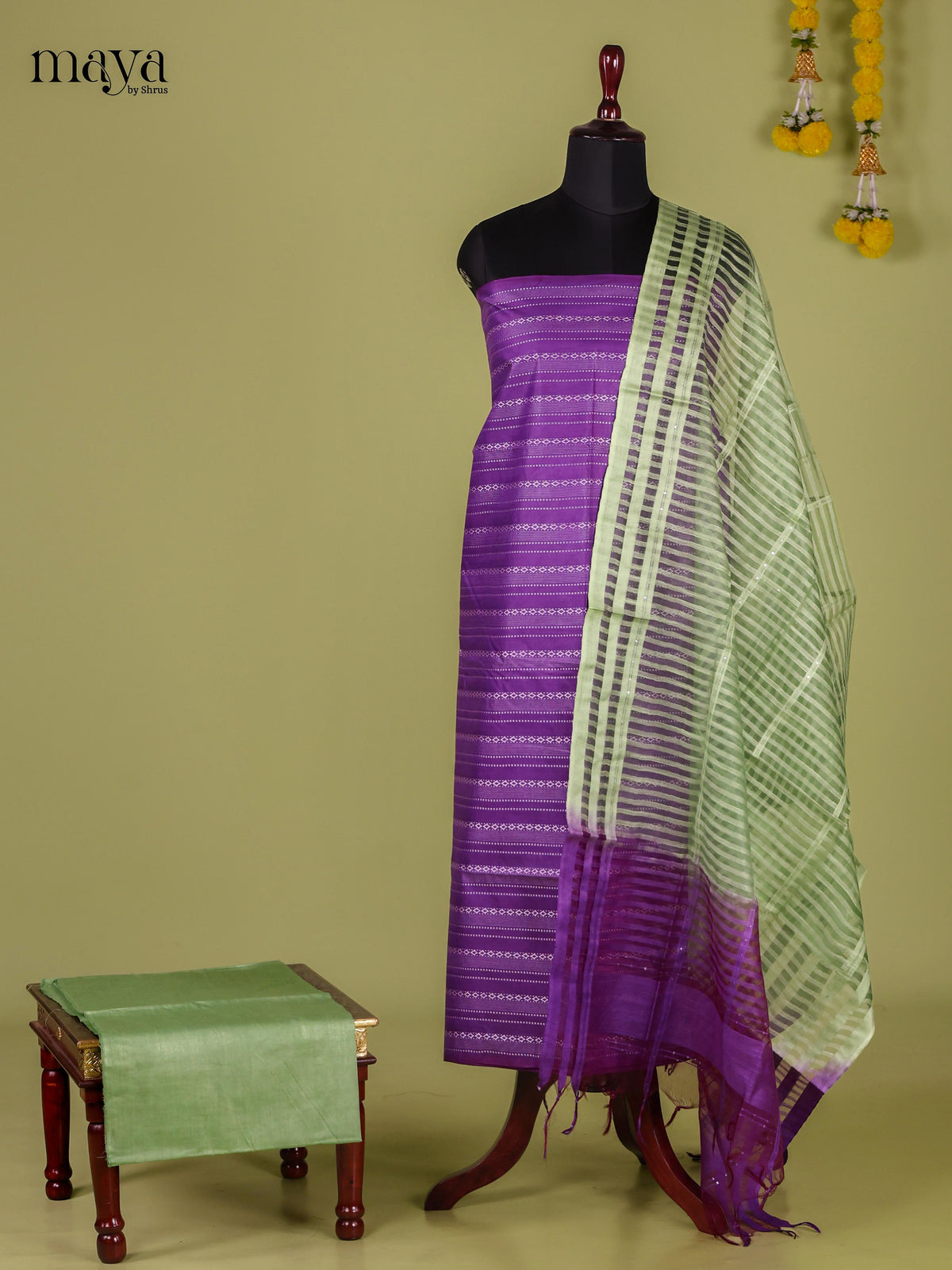 Semi Tussar Salwar - MEJ12069