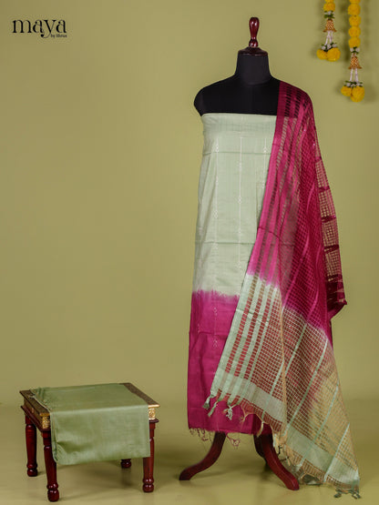 Semi Tussar Salwar - MEJ12098